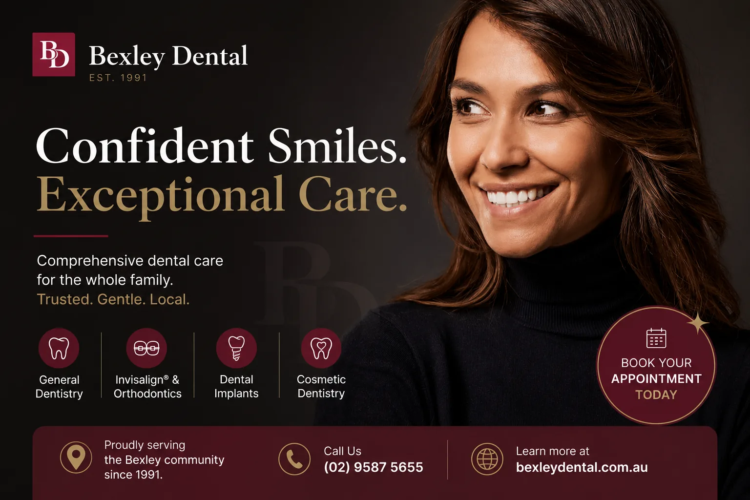 Bexley Dental - Dental clinic website