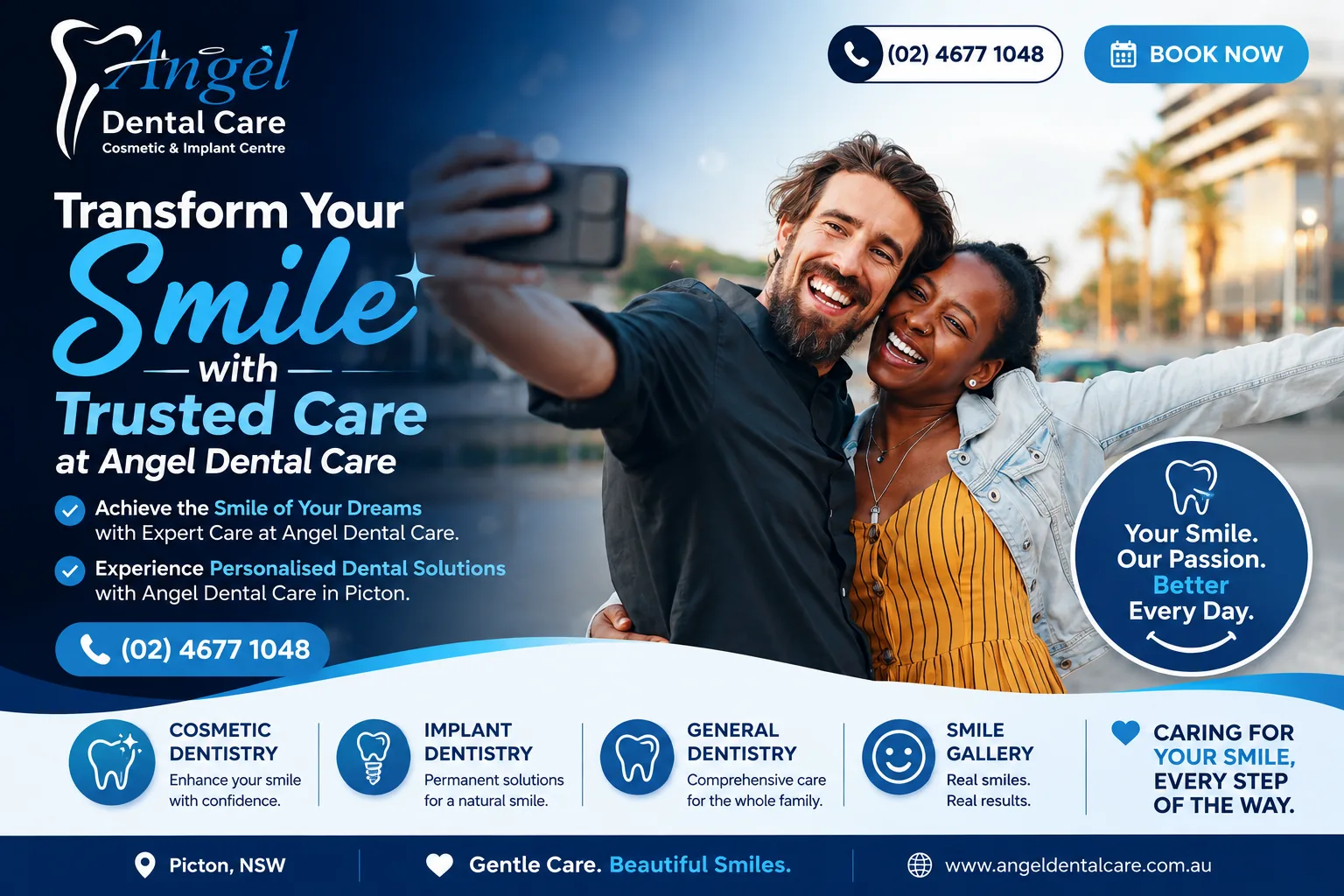 Angel Dental Care - Dental clinic website