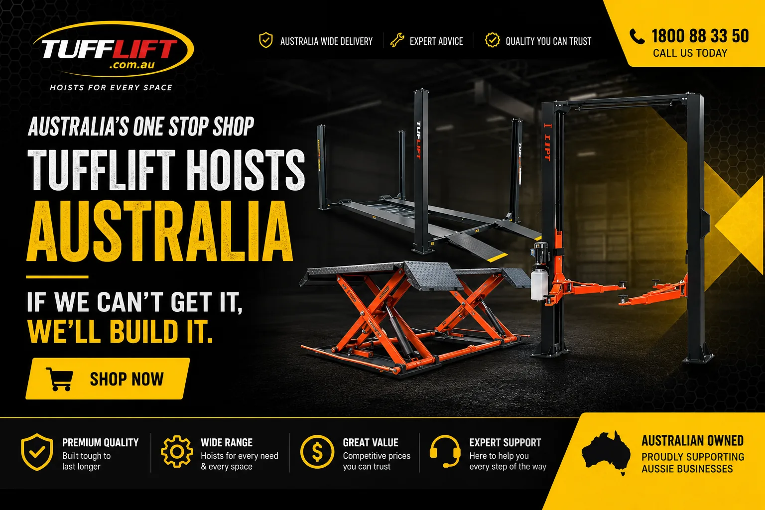 Tufflift - Ecommerce website