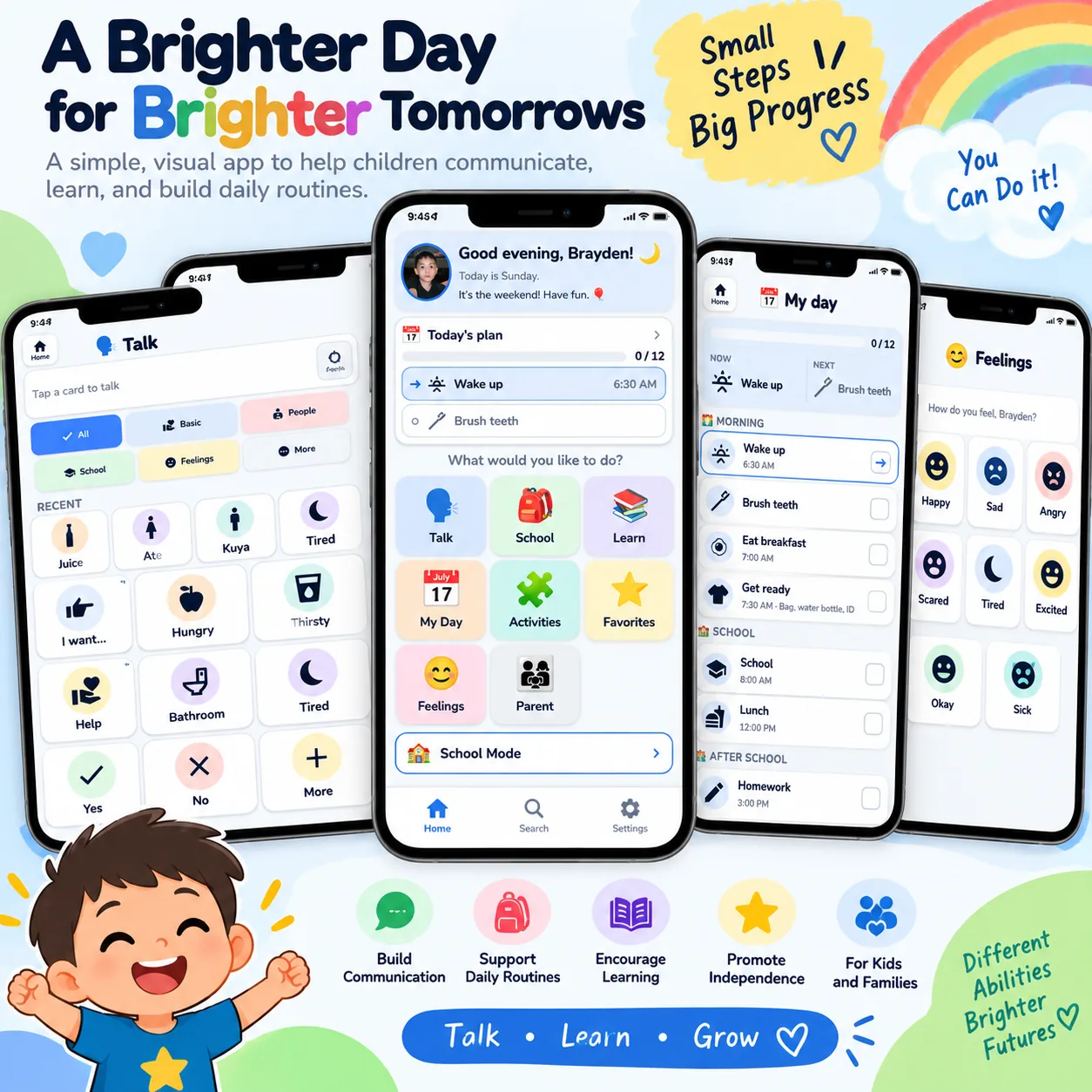 TalkEasy AAC communication and learning app